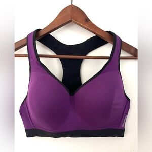 Reebok Women's Vibrant Purple Sports Bra
